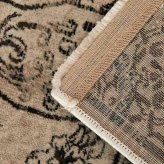 玄関 屋内 屋外 輸 入 ネカル アイボリー 約50×80cm 長方形 民族調 エスニック モダン シンプル オールシーズン 丈夫 50×80cm ノーア