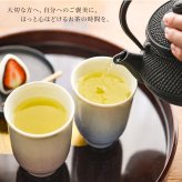 南部鉄器　鉄瓶兼用急須3型 九谷焼　ペア湯呑 セット ギフトボックス入り ( 岩鋳 即日発送 湯のみ 急須 茶器セット プレゼント 日本茶 新築祝い 工芸品 南部鉄器 結婚 出産 内祝い 引き出物 金婚式 誕生日プレゼント 還暦祝い 古希 喜寿 米寿 退職 定年 プレゼント ) 