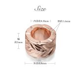 ハワイアンジュエリー ペンダントトップ シルバー925 マイレリーフ 葉 カットアウトチューブ ピンクコーティング ネックレス チェーン別売り ペンダントヘッドのみ 夏 サマー 【品番：SP3252】