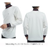 トミーヒルフィガー ゴルフ メンズ シグネチャーストライプ ハイネックセーター TOMMY HILFIGER GOLF THMA471 秋冬モデル お誕生日祝い お祝い 記念品 お父さん 父の日 彼氏 男性 30代 40代 50代 60代  還暦祝い 敬老の日 人気プレゼント プレゼント