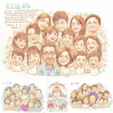 記念日の記念に、写真をもとに、心が和む似顔絵を描きます。 退職祝い ギフト 似顔絵 名入れ プレゼント 贈り物 手描き 記念日 感謝 お祝い 誕生日 大人数 先生 両親 職場 同僚 修正無料 名入れ 下書き確認 そっくり 実績多数 宝物 かわいい 退職祝い 宝物 一生もの 定年退職 長寿祝い お祝い返し 贈答品 卒寿祝い 結婚祝い イラスト メモリアルギフト 闘病中の方への励まし 喜寿祝い