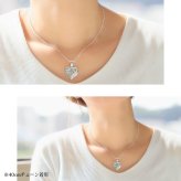 ハワイアンジュエリー ネックレス シルバー ネックレス 刻印 無料 誕生石入れ可 シンプル ハート シルバー925 ギフトラッピング可能 チェーン 長さ選べる 彼女 妻 女性 レディース 誕生日 プレゼント ハロウィン 【品番：CG-SP2661】