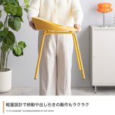 ダイニング家具 ダイニングチェアー ダイニングチェア 椅子 2脚セット 食卓用 スツール 背もたれなし 疲れにくい座面 カラフル カーブ デザイナーズ家具 カフェチェア イス かわいい かっこいい アイアン キッチン リビング