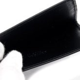 ボッテガヴェネタ BOTTEGA VENETA カードケース イントレチャート ブラック 黒 メンズ レディース 本革 カーフレザー 薄型 スリム カード入れ 6枚収納 名刺入れ カードホルダー 635057 V3US3 8803