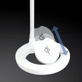 ジェントス（ GENTOS ）Qi充電機能搭載   LEDデスクライト   COSDL-88   高演色   Ra95   3段階調光   USB給電付   ブルーライト軽減   白色   #53760   目にやさしいLEDライト   PSE認証