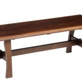 チェア 椅子 ベンチ ダイニングベンチ 150cm 無垢材 単品 2～3人 2～3人掛け 2～3人用 ダイニング イス ー 天板 一枚板 タモ材 タモ 木製 北欧風 北欧 モダン おしゃれ 新生活