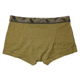 エンポリオアルマーニ：SHINY LOGOBAND ボクサーパンツ 3PK (モス／クレイ／ブルー)[ボクサーパンツ/ 男性下着/ メンズインナー/人気ブランド/おすすめギフト/誕生日プレゼント/メンズファッション]