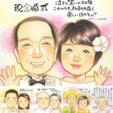 金婚式のプレゼントに、大切な思い出を似顔絵で残しませんか。初めての似顔絵注文でも安心です。 ギフト 金婚式 似顔絵 手描き 名入れ 贈り物 プレゼント 金婚式 銀婚式 結婚記念日 おじいちゃん 祖母 家族 おばあちゃん 夫婦 修正無料 名入れ 下書き確認 サプライズ 一生もの そっくり 似てる 親孝行 50周年 結婚記念日 感謝 長寿 感謝の品 大人数 大量注文 お祝いの品 バレンタインデー