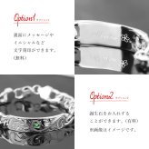 ハワイアンジュエリー ブレスレット 刻印 無料 誕生石入れ可 幅8mm IDプレート シルバー925 名入れ パーツ ブレスレット BY THE SEA バイザシー メンズ レディース 誕生日 プレゼント ハロウィン 【品番：BL102】