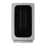 500W メカ式セラミックヒーター 小型 足元 コンパクト スリム 電気ヒーター ロータリー式 おおたけ LW-G500-LG