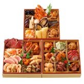 新潟 イタリア軒 和洋中おせち 三段重 金扇 約4～5人前 29品目 御節料理 お正月 おせち 惣菜 冷蔵 縁起物 正月料理【北海道・沖縄県・離島 配送不可】