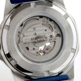 アウトレット ブローバ マリンスター 自動巻き 腕時計 ブランド メンズ オープンハート BULOVA 98A303 アナログ ネイビー