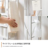 ランドリー収納 隙間収納 完成品 すきま収納 すき間収納 スリム ランドリー収納 サニタリー収納 キッチン収納 20cm ホワイト おしゃれ シンプル 省スペース 洗面所 棚 北欧 収納家具 インテリア 新生活 整理収納 家具類 収納用 収納棚 室内
