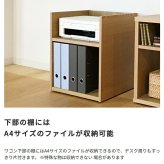 プリンター台 プリンターワゴン ウォールナット キャスター付き 配線孔付き 棚 収納 コンパクト 2段 二段 テレワーク 在宅 在宅ワーク 勉強 シンプル ナチュラル おしゃれ 新生活 一人暮らし シリーズ