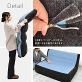2人掛けソファ WARM 70s ONSF0413 完成品 圧縮ソファ 幅125.5cm 奥行101.5cm 高さ75cm (座面高さ41cm) ソファ ローソファ ミッドセンチュリー風 圧縮 二人掛け 超高反発ウレタン リビングソファ 二人暮らし ロー 新生活