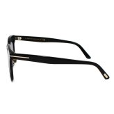 トムフォード TOM FORD サングラス アジアンフィット EYEWEAR アイウェア ウェリントン FT1135-K/S 01A 54 TF1135-K メンズ レディース ユニセックス ブラック+グレー