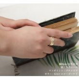 オーダーメイド ハワイアンジュエリー リング 刻印 無料 誕生石入れ可 1号～27号 K14ゴールド 極太リング 幅広リング 幅8mm ギフト対応可 結婚指輪 指輪 オーダーメード メンズ レディース 誕生日 プレゼント【品番：KJGR-120】