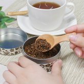 茶さじ 茶匙 おしゃれ スプーン カトラリー 木 木製 業務用 かわいい 8cm 漆 天然木製 食器 カフェ風 シンプル 白木 北欧風 ナチュラル おうちカフェ 茶葉 日本茶 紅茶 キッチン雑貨 台所用品 調味料スプーン 薬味 砂糖 塩