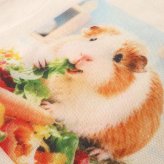 ペット 写真入り トートバッグ 名入れ刺繍｜うちの子 オリジナル マチ付き【送料無料】