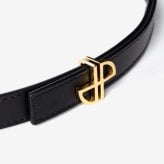 パトゥ PATOU THIN JP BELT レザー ベルト BE0025008 ロゴ モノグラム レディース ファッション小物