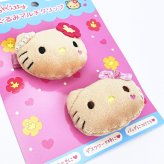サンリオ ハローキティ ぬいぐるみマルチクリップ (コギャル＆ヒョウ) Sanrio