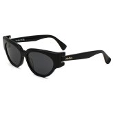 マックスマーラ Max Mara サングラス グローバルフィット アイウェア キャットアイ フォックス MM0139/S 01A 55 メンズ レディース ユニセックス ブラック+グレー 海外正規品