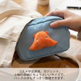  大人の図鑑 ポーチ 定形外 送料無料 海の生き物シリーズ ペンギン メンダコ クラゲ アザラシ イルカ チンアナゴ  小物ケース 化粧ポーチ 多用途 水族館 ギフト