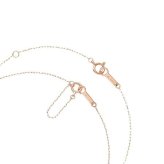 【無料ラッピング】  ヨンドシー 4℃ 7月誕生石 K10ピンクゴールド ネックレス ルビー ホワイトトパーズ ブランド 正規品 新品 ギフト プレゼント 人気 おすすめ 誕生日 記念日 クリスマス 送料無料