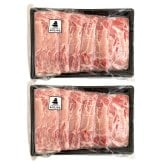 山形 米沢三元豚 ロース しゃぶしゃぶ用 400g入 計2パック 豚肉 冷凍 国産 豚ロース スライス ロース肉 薄切り【北海道・沖縄県・離島 配送不可】