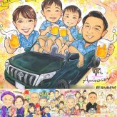 結婚記念日の記念に、家族の幸せな瞬間を似顔絵に残しませんか。 贈り物 似顔絵 結婚記念日 名入れ 手描き プレゼント ギフト 結婚記念日 金婚式 結婚30周年 記念 お祝い 結婚10周年 周年記念 夫婦 家族 ご両親 修正無料 下書き確認 名入れ かわいい 親孝行 似てる 宝物 記念日 一生もの 感謝 結婚記念日 宝物 ウェディングギフト バレンタインデー 卒寿祝い 同窓会 ブライダルギフト