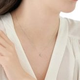 【無料ラッピング】  ヨンドシー 4℃ アクセサリー K10ホワイトゴールド ネックレス ダイヤモンド ブランド 正規品 新品 ギフト プレゼント 人気 おすすめ 誕生日 記念日 クリスマス 送料無料