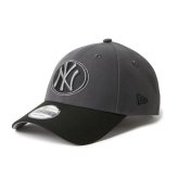 ニューエラ ゴルフ キャップ 9FORTY MLB Oval Grey Gradation ニューヨーク・ヤンキース ダークグラファイト/ブラック New Era Golf (15125316) お誕生日祝い お祝い 記念品 お父さん 父の日 彼氏 男性 30代 40代 50代 60代 母の日 お母さん 還暦祝い 敬老の日 彼女 人気プレゼント プレゼント