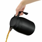 サーモス　ステンレスポット　1.5L　TTB-1501　卓上用 まほうびん　保温保冷対応　洗いやすい中せん　マットブラック　ティーポット　Thermos 　#63849-1　卓上用まほうびん　キッチン用品