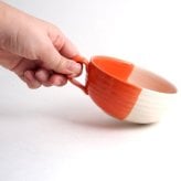 rokurome スープカップ・取皿・れんげスプーンペアセット / true colors line / ギフトボックス＆熨斗付き / 瀬戸焼 食器・プレート【送料無料（北海道・沖縄を除く）】