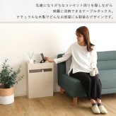 収納家具 ラック ケーブルボックス 大 RTSB-H60 3色対応 収納ボックス 収納ケース ケーブル収納 電源タップ収納 ルーター収納 小物入れ 小物置き 可動棚 コード入れ ボックス 木製 シンプル おしゃれ