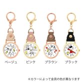 時計 スヌーピー ローリングハンドKC PNT029 定形外 送料無料 フィールドワーク キーチェーン ウォッチ キーホルダー ウッドストック レディース 懐中時計