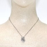 SWAROVSKI スワロフスキー ネックレス 5732412 Swan アクセサリー シルバー