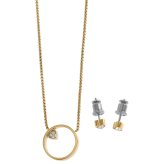 スカーゲン SKAGEN Skagen X Bup アクセサリー ネックレス＆ピアス ギフトセット ゴールドトーン レディース SKJB1014SET
