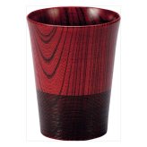 伝 TSUTAE トールカップ 朱 山中漆器 カップ 天然木製 漆器 国産 漆塗【北海道・沖縄県・離島 配送不可】