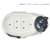 ソープディッシュ スコティッシュ 犬 磁器 石鹸置き 水切り おしゃれ かわいい 洗面所 バスルーム 雑貨 インテリア ギフト プレゼント セトクラフト