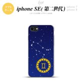 iPhoneSE 2 第二世代 iPhone8&iPhone7 共用 スマホケース 背面カバー ソフトケース 星座 ふたご座 おしゃれ かわいい かっこいい メンズ レディース nk-ise2-tp843
