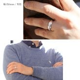 ペアリング 2本セット ハワイアンジュエリー リング 刻印 無料 誕生石入れ可 指輪 1号～29号 幅約6mm シルバー925 大きいサイズ 小さいサイズ BY THE SEA バイザシー リング カップル 夫婦 プレゼント ハロウィン 【品番：SR3201P】