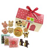 アニマルクッキー入り＆七五三おめでとうクッキーセット【七五三お祝い菓子】 [753g-kids1650]