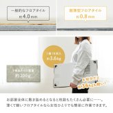 ラグ カーペット 【18枚入】貼ってはがせる 超薄型フロアタイル ストーン調 フロアタイル 吸着加工 模様替え おしゃれ ダイニング ダイニングマット 防ダニ 撥水 防音 ペット 犬 猫 犬用 ペット対応 敷き詰め 子供部屋