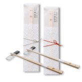 三方縁起箸 開運招福・心願成就 2膳セット（扇・丸）