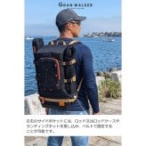グランウォーカー 釣り バック  リュック メンズ おしゃれ 大人 ブランド カジュアル アウトドア 登山 釣り 大容量 30L 多機能 バイク グランウォーカー フィッシングリュック ツーリング自立式 かばん 鞄 キャンプ アウトドア