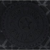 キプリング ハンドバッグ レディース ブランド Kipling エリシア ロゴ ワンポイント 総柄 2WAY K43793-K59 Signature Emb 黒