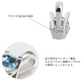 アクアマリン ネックレスプラチナ ネックレス 3月誕生石 一粒 PT950 プラチナ950 白金 チェーン 長さ選べる 40cm 45cm 50cm ギフトラッピング可能 シンプル 華奢 上品 Rapture 彼女 妻 女性 レディース 誕生日 プレゼント ハロウィン 【品番：CG-RSP-29051PT-3】