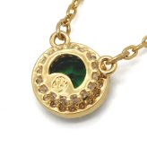 SWAROVSKI スワロフスキー ネックレス 5680557 Una Angelic アクセサリー グリーン ゴールド レディース