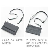 【正規販売】MILESTO ミレスト Hutte ヒュッテ MLS939 マルチショルダーバッグ ショルダーバッグ  パスポート ケース ショルダーウォレット 軽量 旅行 肩掛け ブラック グレー サコッシュ ギフト プレゼント メンズ レディース ブランド グッドデザイン賞 貴重品